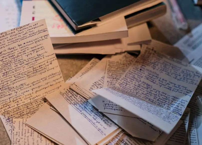Before: Handwritten document