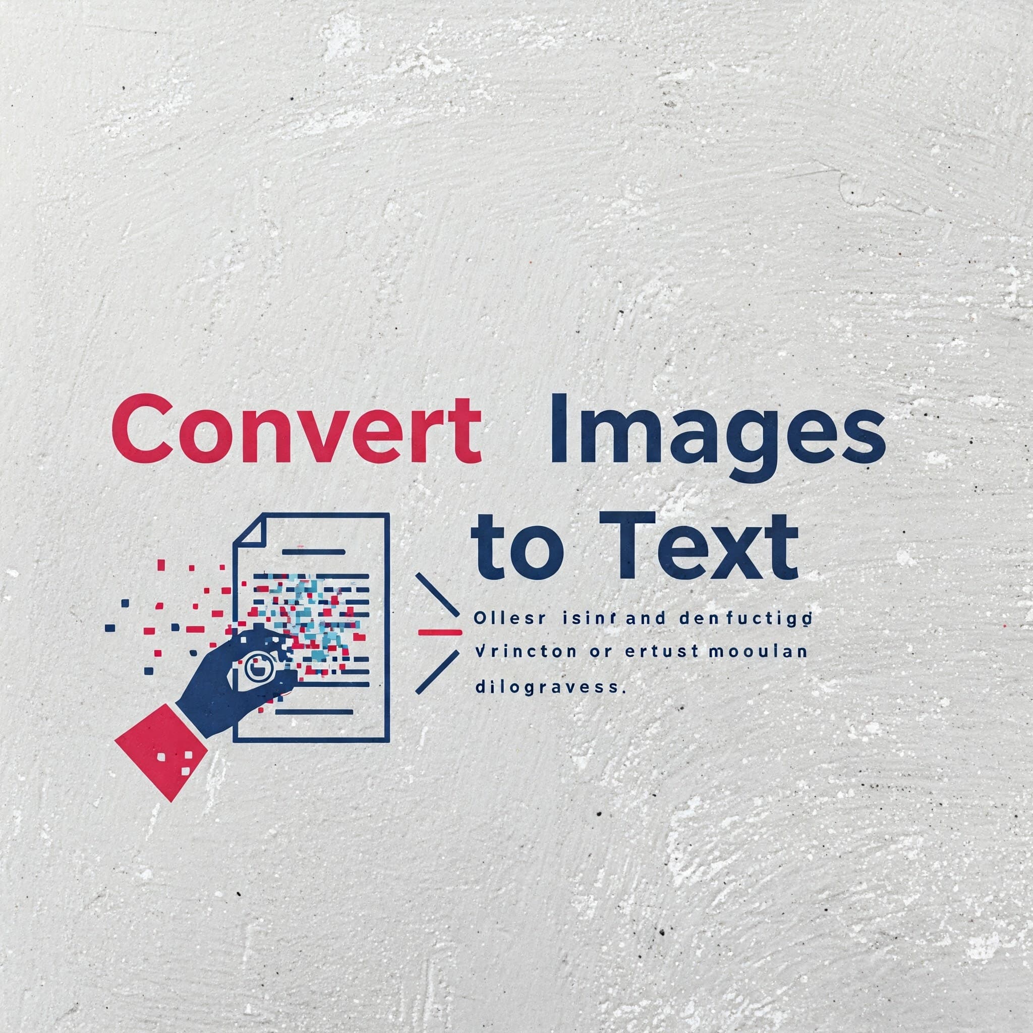 Life's too short for typing | Convert images to text